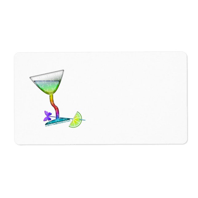 LABELS - BUTTERFLY MARTINI (Front)