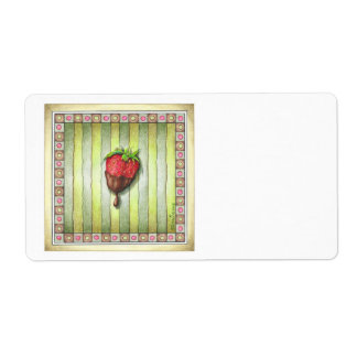 LABELS - CHOCOLATE COVERED STRAWBERRY