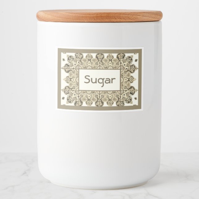 Labels for Food Storage Containers (Front)