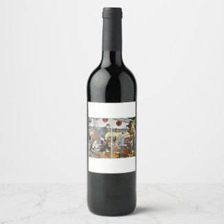 Labels for liquor bottles