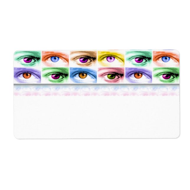 LABELS - Pop Art EYES (Front)