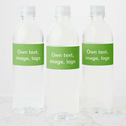 Labels Water Bottle Small uni Green