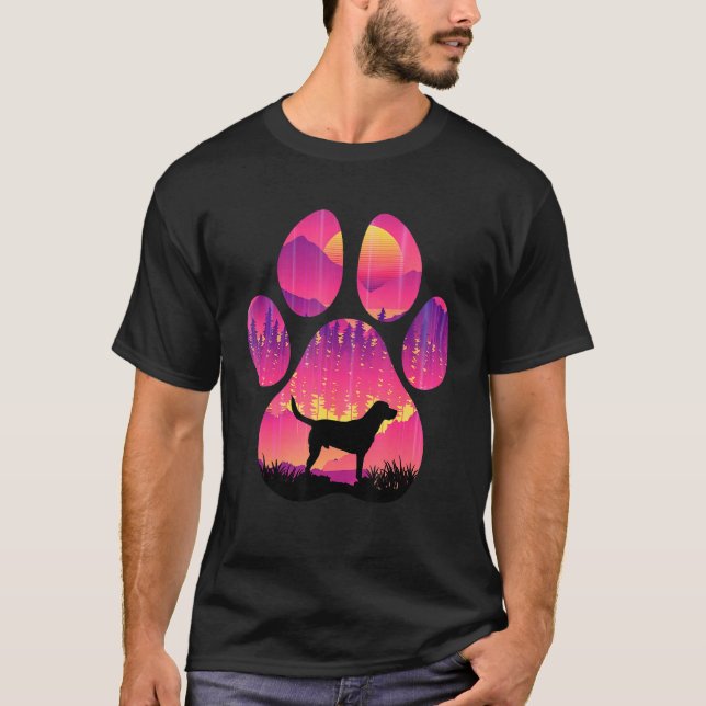 Labernese Paw Mom Dad Dog  Women Men T-Shirt (Front)