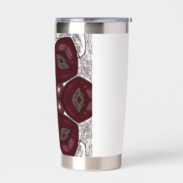 Labia Fluer Prem Mandal Water Bottle Insulated Tumbler (Left)