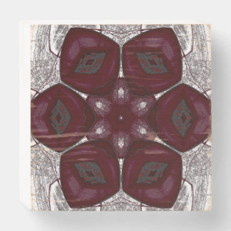 Labia Fluer Prem Mandal Wooden Box Sign