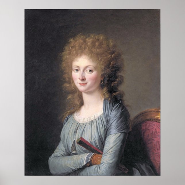 Labille-Guiard - Duchess Of Aiguillon 1770 Poster (Front)