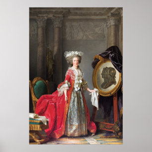 Labille-Guiard - Portrait of Madame Adélaïde Poster