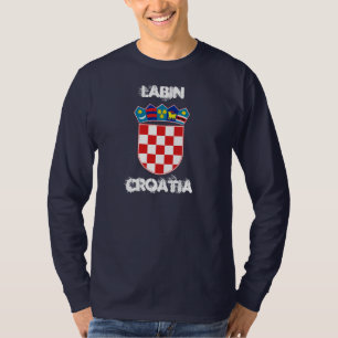 Labin, Croatia with coat of arms T-Shirt