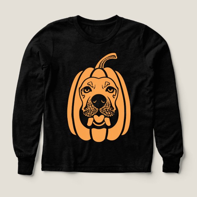 Labkin Dog Pumpkin gravity falls halloween snoopy  Tri-Blend Shirts (Design Front)