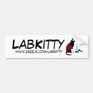 LabKitty Bumper Sticker