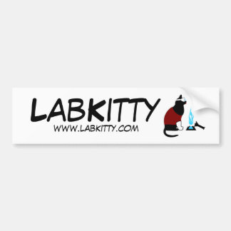 LabKitty Bumper Sticker