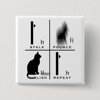 LabKitty Mantra Pinback Button