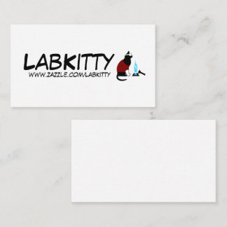LabKitty on Zazzle Enclosure Card