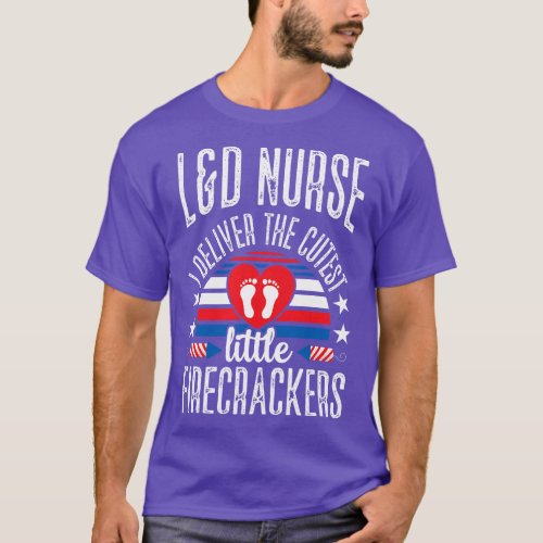 Labor and Delivery LD Nurse Nursing RN Medical 4th T_Shirt