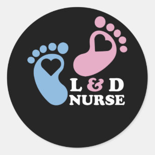 labor and delivery nurse symbol