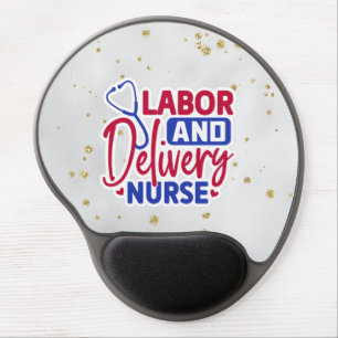 Labor and Delivery Nurse Gel Mouse Pad