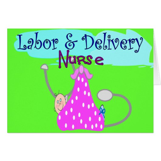 Labor and Delivery Nurse Gifts (Front Horizontal)