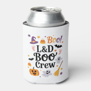 Labor and Delivery Nurse Halloween Pumpkin Ghost A Can Cooler