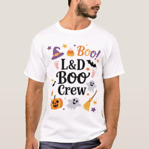 Labor and Delivery Nurse Halloween Pumpkin Ghost A T-Shirt