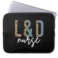 Labor and delivery nurse L & D Cheetah print