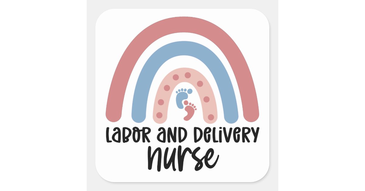 labor and delivery nurse logo