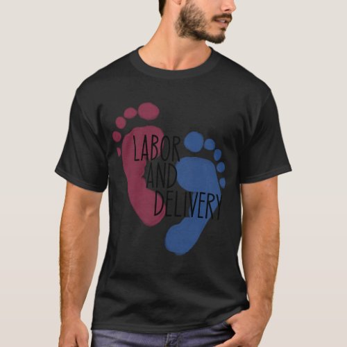 Labor and delivery nurse tech CNA doctor OBGYN gif T_Shirt