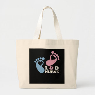 Labor and Delivery Nurses Large Tote Bag