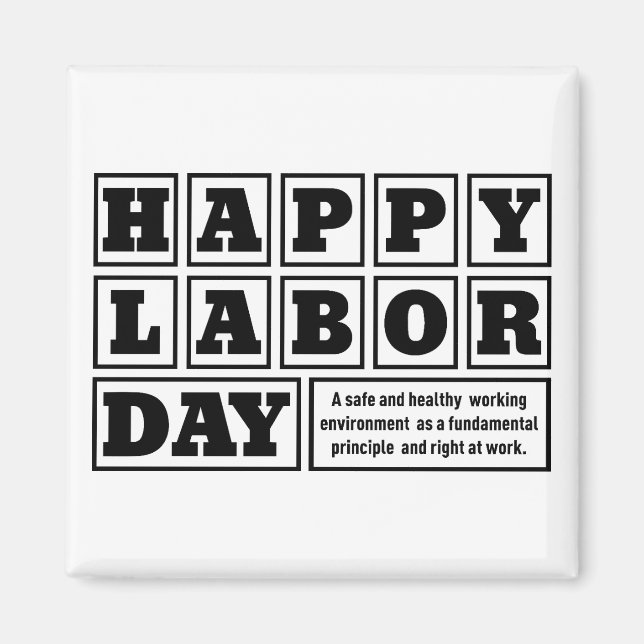 Labor day 2023 magnet (Front)