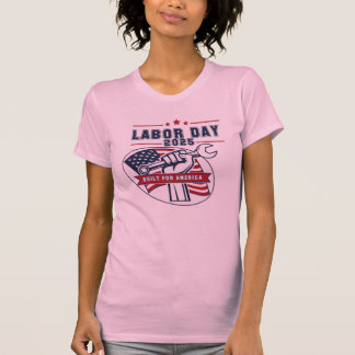 Labor Day 2025 USA Fist T-Shirt