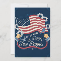 Labor Day: A Lot of Work Done by a Few People