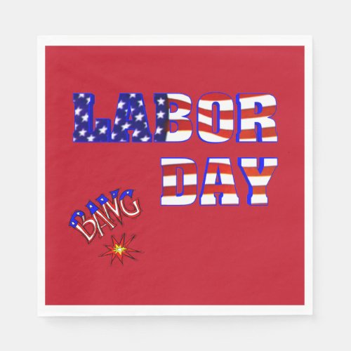 Labor Day Bang _ Napkins