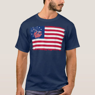 Labor Day Betsy Ross American Flag Workers Labor L T-Shirt
