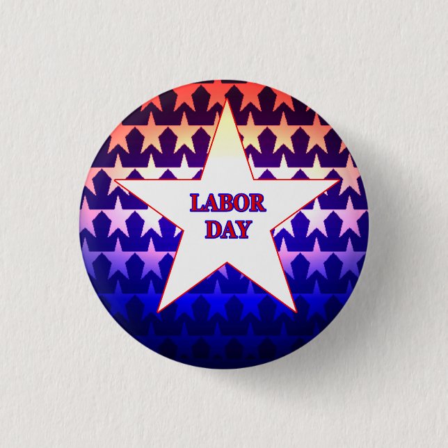 Labor Day Button (Front)