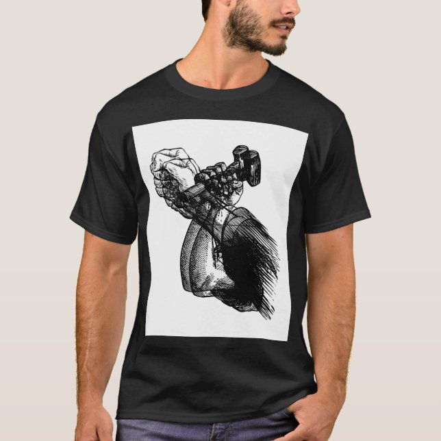 Labor Day Celebration – Honoring Hard Work & Ameri T-Shirt (Front)