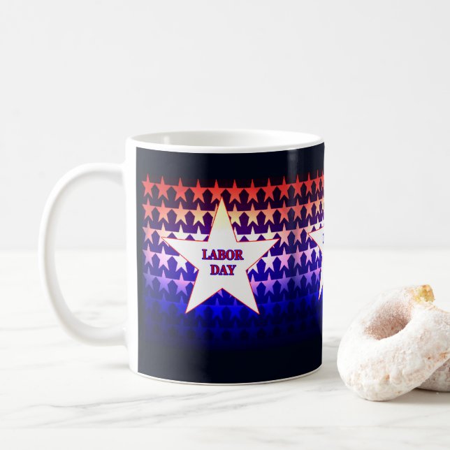 Labor Day Coffee Mug (With Donut)