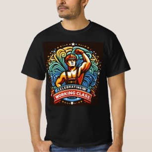 Labor Day Design Honoring Working Class Heroes T-Shirt