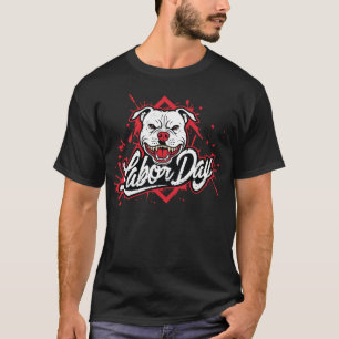 Labor Day Enjoy Bulldog Celebration T-Shirt