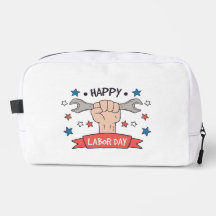 Labor Day Graphic Badge Color Design