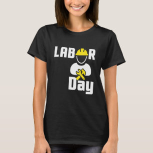 Labor Day Happy Union Worker Engineer Tools T-Shirt