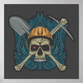 Labor day helmet poster