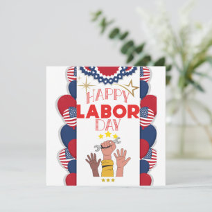 Labor day invitation