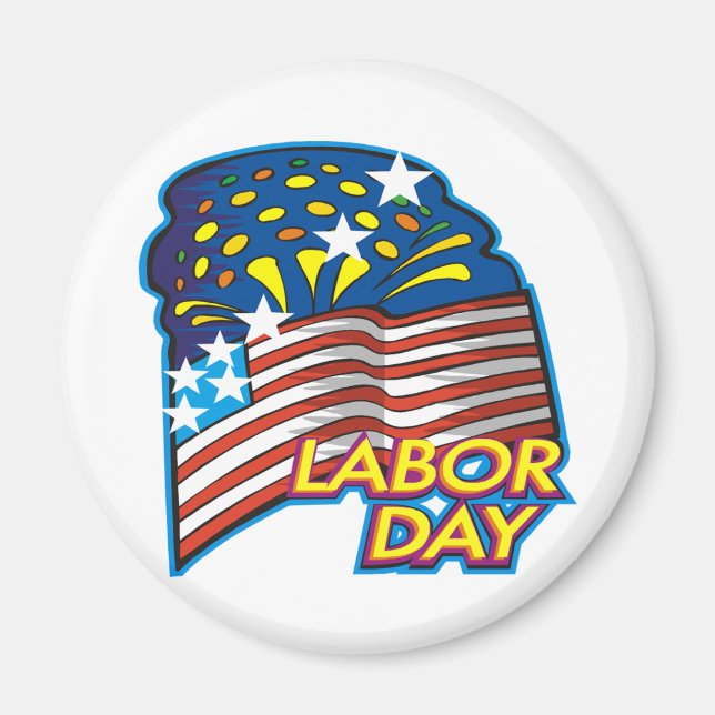 Labor Day Magnet (Front)
