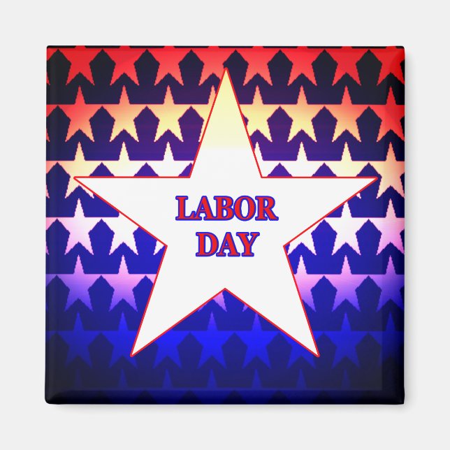 Labor Day Magnet (Front)
