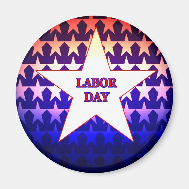 Labor Day Magnet (Front)