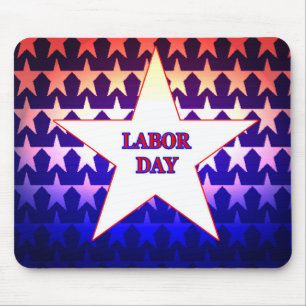 Labor Day Mouse Pad