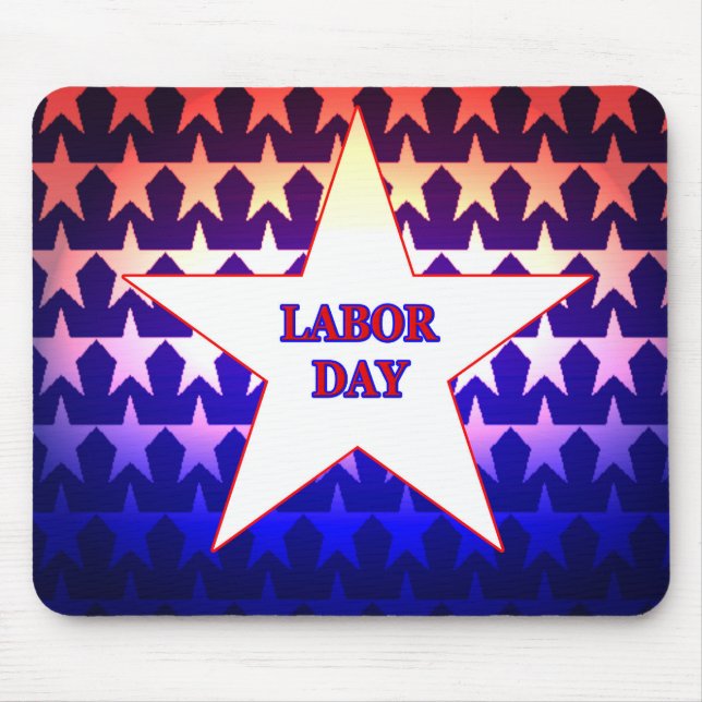 Labor Day Mouse Pad (Front)