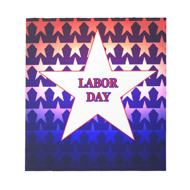 Labor Day Notepad (Front)