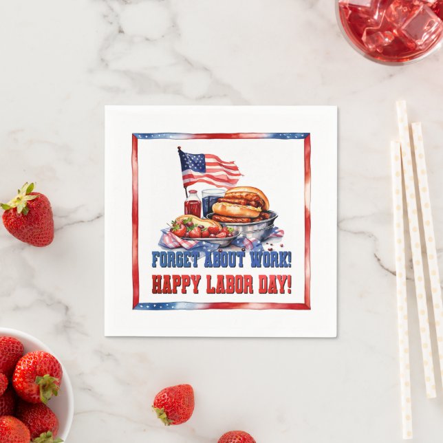 Labor day Paper Napkin (Insitu)