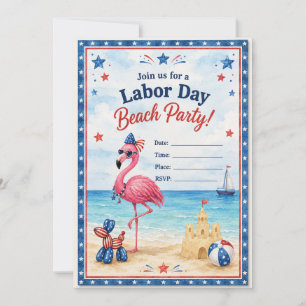 Labor Day Party Invitations