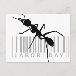 Labor day postcard